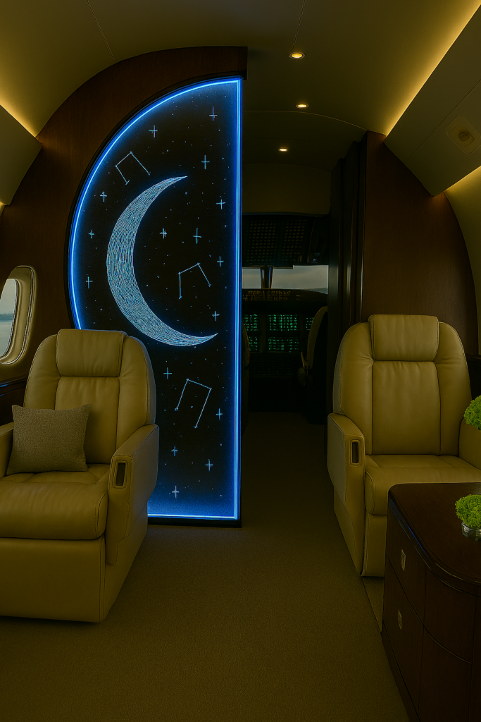 aircraft with etched bulkhead